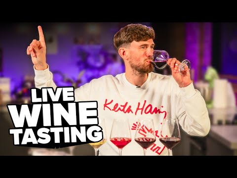 Join Our Wine Tasting Experience - LIVE