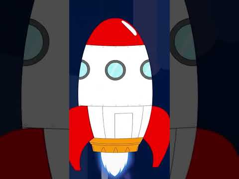 Rocket Song for Children - Hooray Kids Songs #shorts #universe #hooray