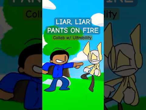 Liar Liar, Pants on Fire (Collab w/ @UltrabilityAnimates) #animation #shorts #collab