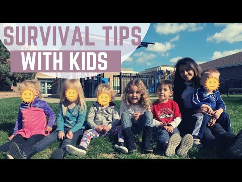 SURVIVAL MODE WITH KIDS | WE SURVIVED 6 UNDER 6!