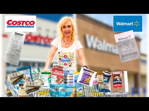 COSTCO vs WALMART SUPERCENTER Who’s Cheaper? Compare my top 10 items!