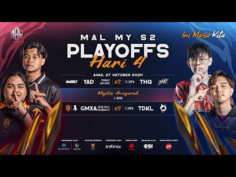 MAL MY S2 | PLAYOFF Hari Keempat Peringkat Challenger 🔥