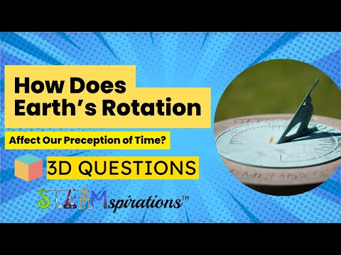 Understanding Earth's Rotation with a Sundial | 3-D Questions from Steamspirations