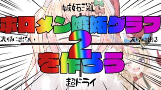 【 大妄想 】ホロメン嫉妬グラフを作ろう２【桃鈴ねね / 尾丸ポルカ】※あくまでねねぽるの妄想です