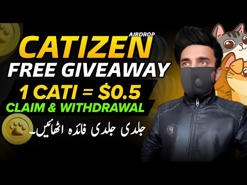 Free 1000,000 Catizen Giveaway | Catizen Airdrop Withdrawal & Listing Date Confirmed