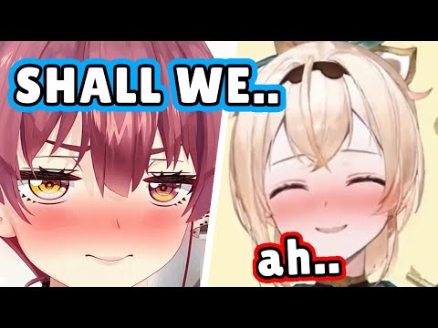 Iroha & Marine get nervous exchanging LINE number