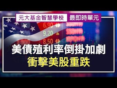 美債殖利率倒掛加劇  衝擊美股重跌  -【快報最前線】第16集