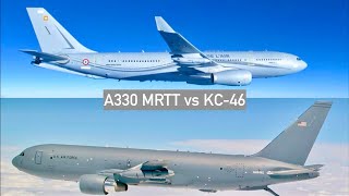 A330 MRTT vs KC-46: Mid-Air Refuelling aircraft battle