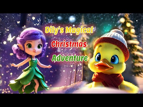 Dily's Magical Christmas Adventure | Story for Kids | @HappyTinyTales