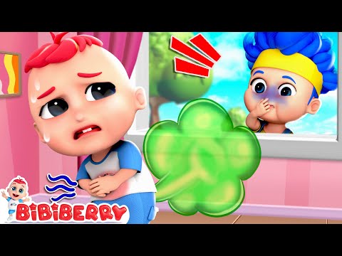 Why Do We Fart and Burp Song 😝 Fart Family | Kids Songs | Bibiberry Nursery Rhymes