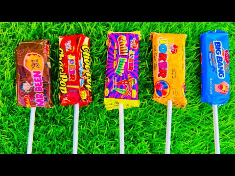 Some popular Candies in the World | New Milk Bottle | mini Cooking | Ice Cream Pop It | Asmr Coca