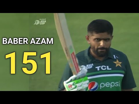 Baber Azam 151 Runs Vs Nepal Today Asia cup 2023