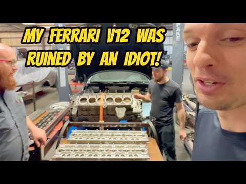 Shoddy workmanship RUINED my Ferrari V12! Head bolts (and other parts) were finger tight???