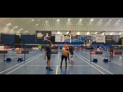 Best Badminton Challenge Match 🏸😍Peter And Kayvan vs Amir and Rauf #badmi#best #pakistani pakistani