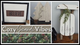 Christmas DIY Home Decor 2021 // Neutral Scandinavian Inspired Winter Decor