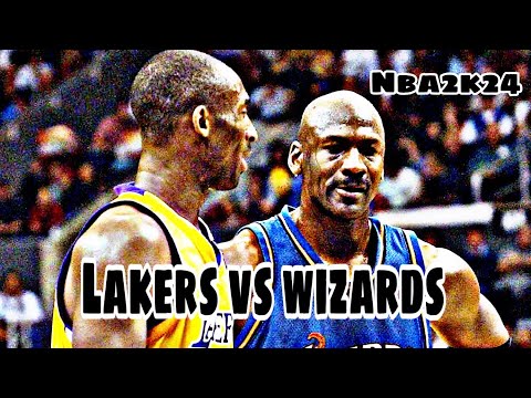 NBA 2K24 Lakers Vs wizards