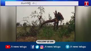 Heavy Rain Lashes At Rangareddy District Chevella | T News