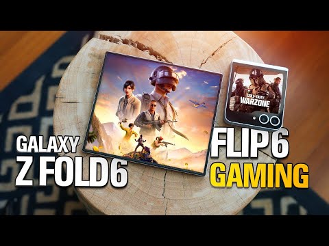 Samsung Galaxy Z Fold 6 & Z Flip 6 Gaming!