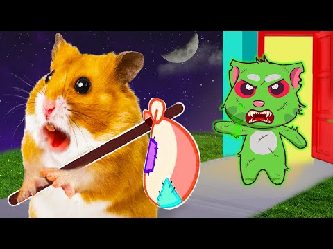 Stop It, Monster! Hamster HamHam Rescue Tom & escape Amazing Maze | Life Of Pets HamHam