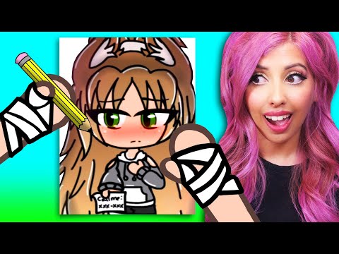 Anything I Draw Comes To Life! 📝 PART 2 (Gacha Life Mini Movie Reaction)