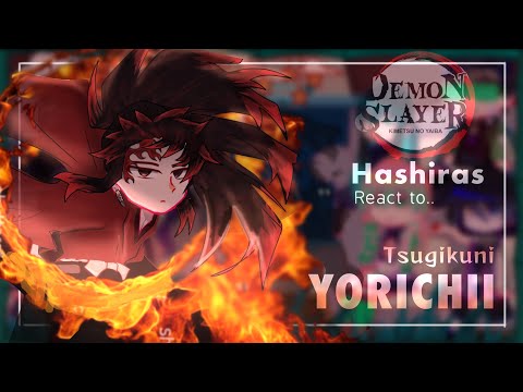 Hashiras react to Yoriichi Tsugikuni || Demon slayer || Gacha Club || Made by Yuk!ra