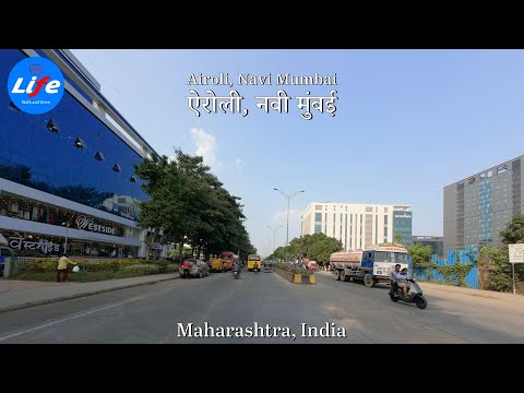 Driving in Airoli - Navi Mumbai 4K HDR