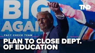 Trump's promise to close to Education Department, give control to states