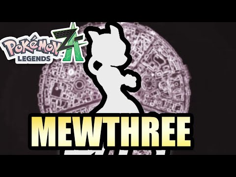 Mewthree Might be Coming in Pokémon Legends Z-A