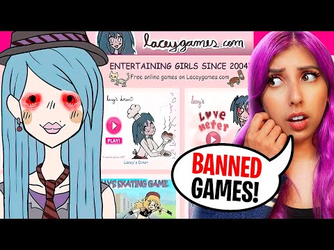 DON'T Play The laceygames.com BANNED Flash Games (Seriously!)