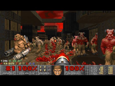 Doom II: Sunder - Map 06 (Grinder) UV-Max in 5:59 [TAS]