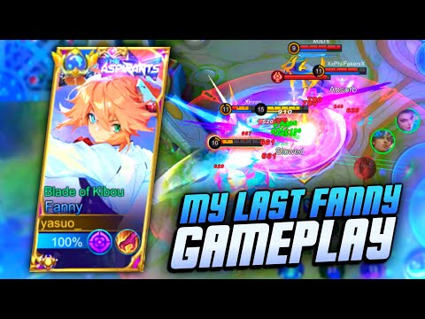 MY LAST FANNY GAMEPLAY IN SEASON 28 | MLBB