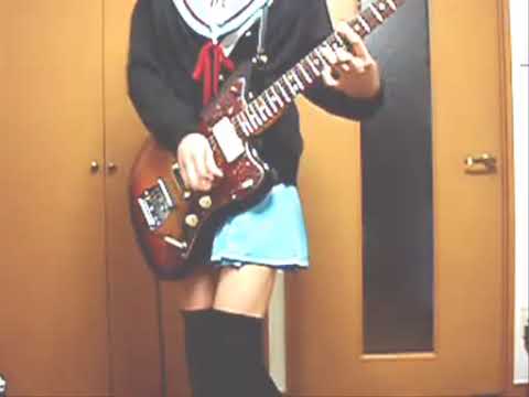 K-ON!　Cagayake!GIRLS　ギター　弾いてみた  Maurry