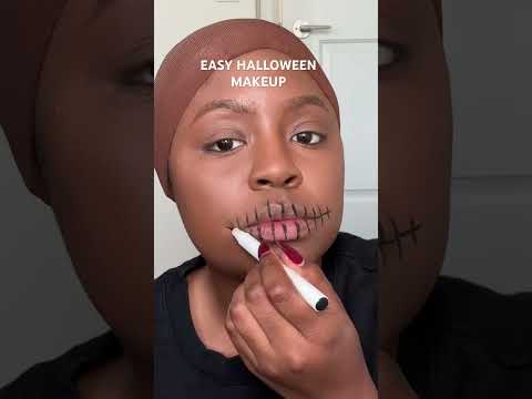 EASY LAST MINUTE HALLOWEEN MAKEUP