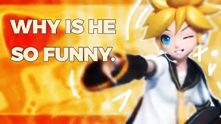 Kagamine Len being unintentionally funny for 3 minutes and 40 seconds straight