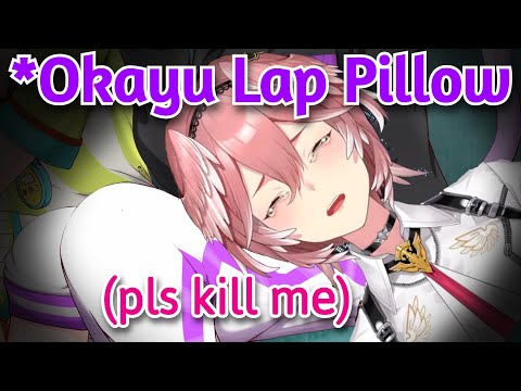 Lui Uses Okayu's Thighs as a Lap Pillow IRL, Dies From Embarrassment [Hololive]