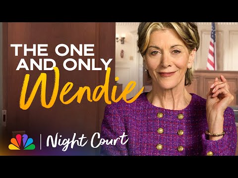 The Cast Welcomes Wendie Malick as Night Court's Newest Prosecutor | Night Court | NBC