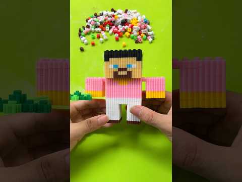 Steve Minecraft by Lego #minecraft #steve #lego #shorts