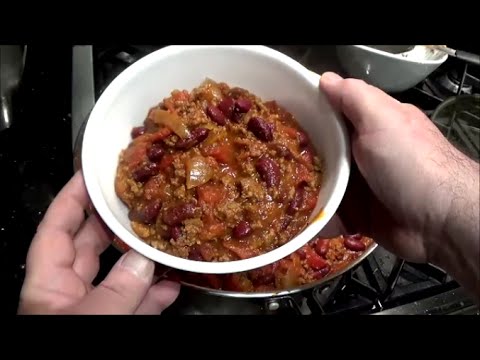 Basic Stovetop Chili