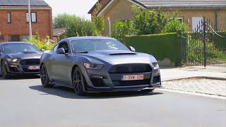 Old & New Ford Mustangs Arriving & Close Up ! - Wolf's HomeTown 2023