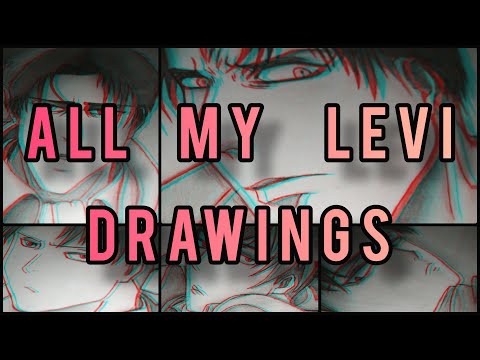 LEVI drawing ( Attack on Titan) | Black and White |