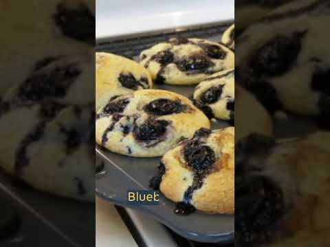 Blueberry Muffin Recipe #shorts