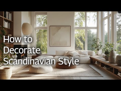 How to Decorate Modern Scandinavian Interior Design Style | 10 Must-Know Tips for 2024