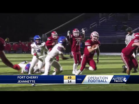 Operation Football: Fort Cherry defeats Jeannette in WPIAL playoffs