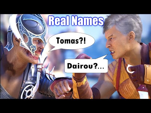 MK1 Characters Reveal Their Real Names - Mortal Kombat 1