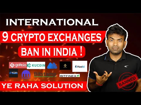 Binance Kucoin Mexc Crypto Exchange Ban In India || What Is The Solution ? #CryptoExchangeBan