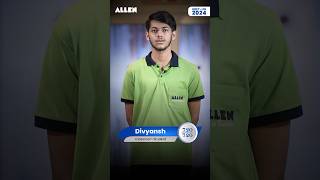 AIR-1 in NEET-UG 2024 | Meet Perfect Scorer Divyansh | Unveiling Our Superstar | ALLEN