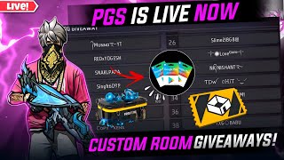 FREE FIRE LIVE GIVEAWAY CUSTOM ROOM | FF LIVE DIAMOND OR REDEEM CODE GIVEAWAY #giveaway#livestream