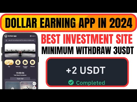 DOLLAR Earning App In 2024 | Best USDT Earning Platform | DOLLAR Investment Site