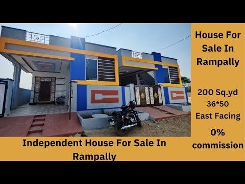 133 Sqyd East Facing Independent House For Sale In Rampally, Hyderabad || 0042 || Estell Properties