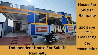 133 Sqyd East Facing Independent House For Sale In Rampally, Hyderabad || 0042 || Estell Properties